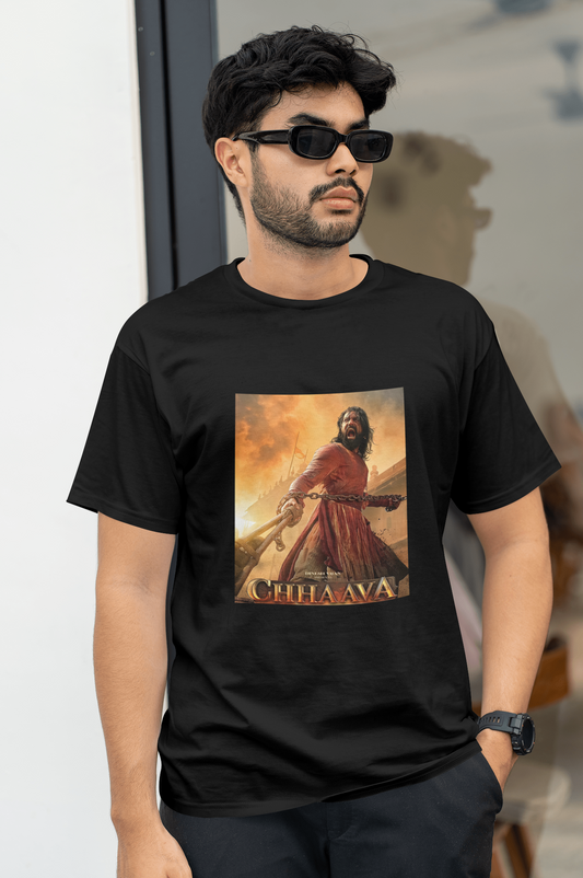 Chhaava Printed T-Shirt for men's.